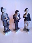 Chaplin, Buster Keaton, Marx, etc - cinema, figuras porcelana