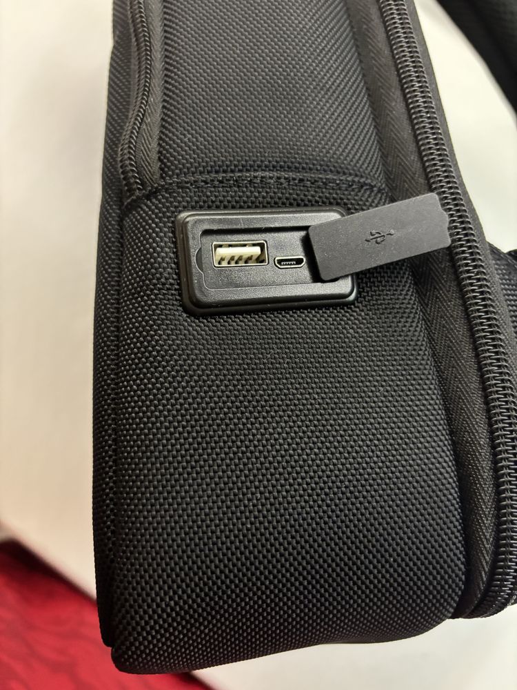 Plecak Wittchen casual 44/35 usb z elementami skórzanymi