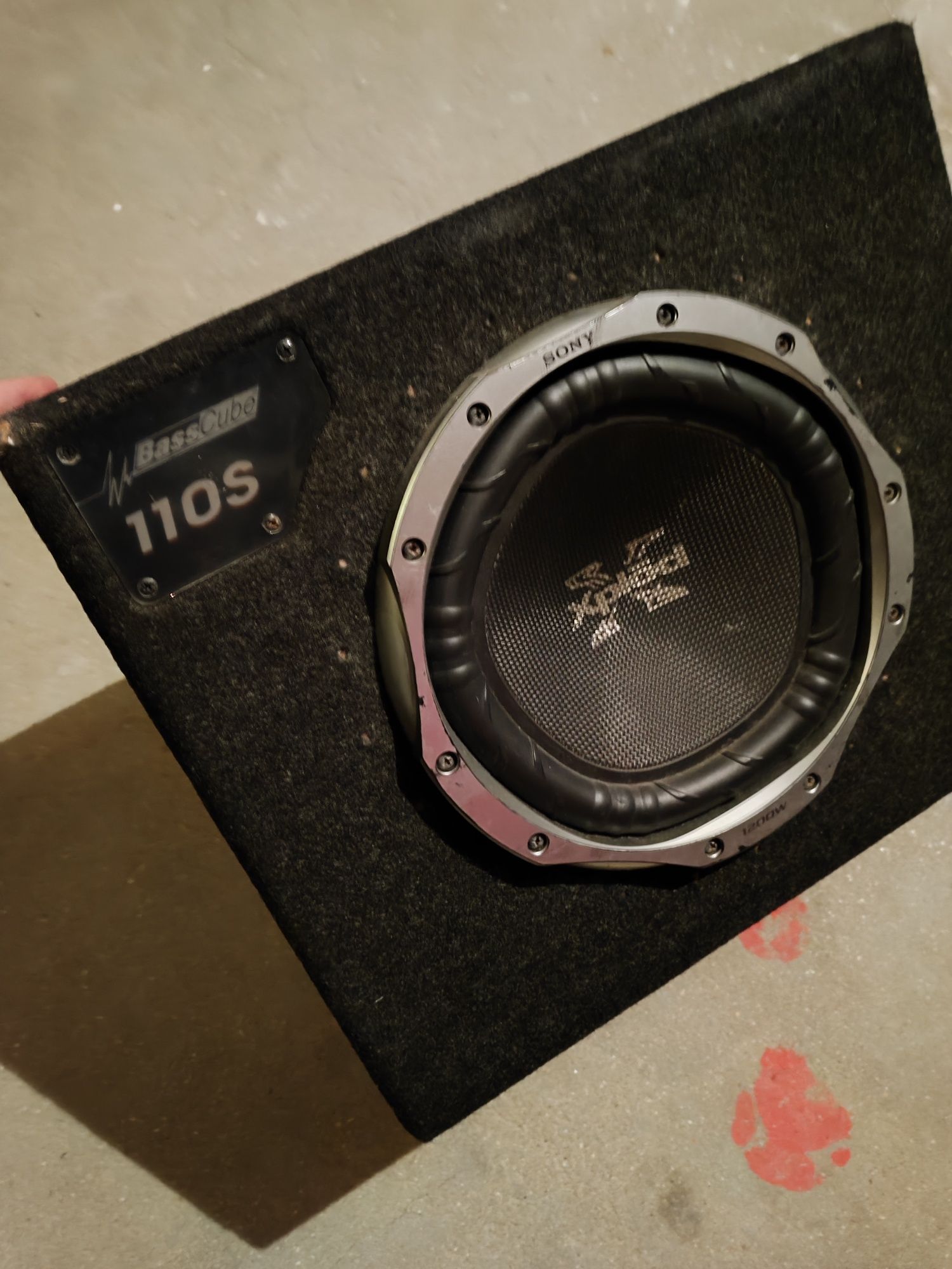 Subwoofer xplod 1200w + amplificador