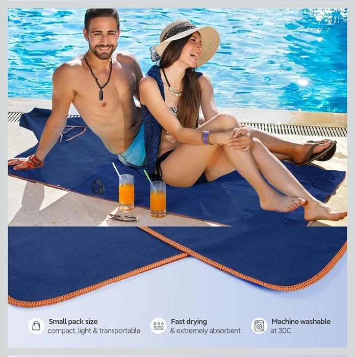 KUOGAS Ponczo kąpielowe rozmiar M