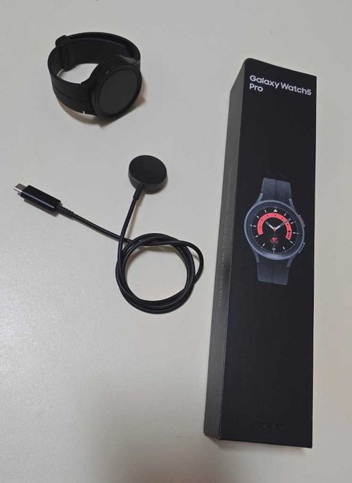 Fajny Samsung Galaxy Watch 5 Pro LTE 45 mm komplet