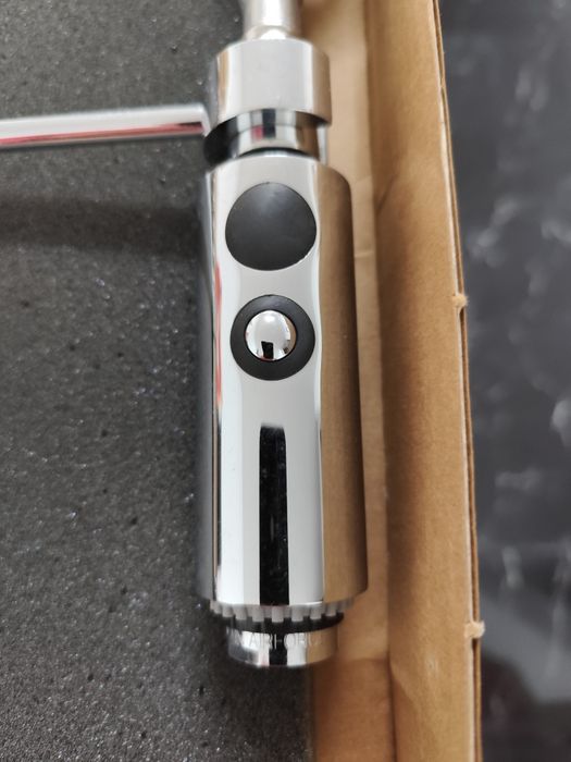 Torneira de cozinha NEW YORK com chuveiro total.latao maciço cromad