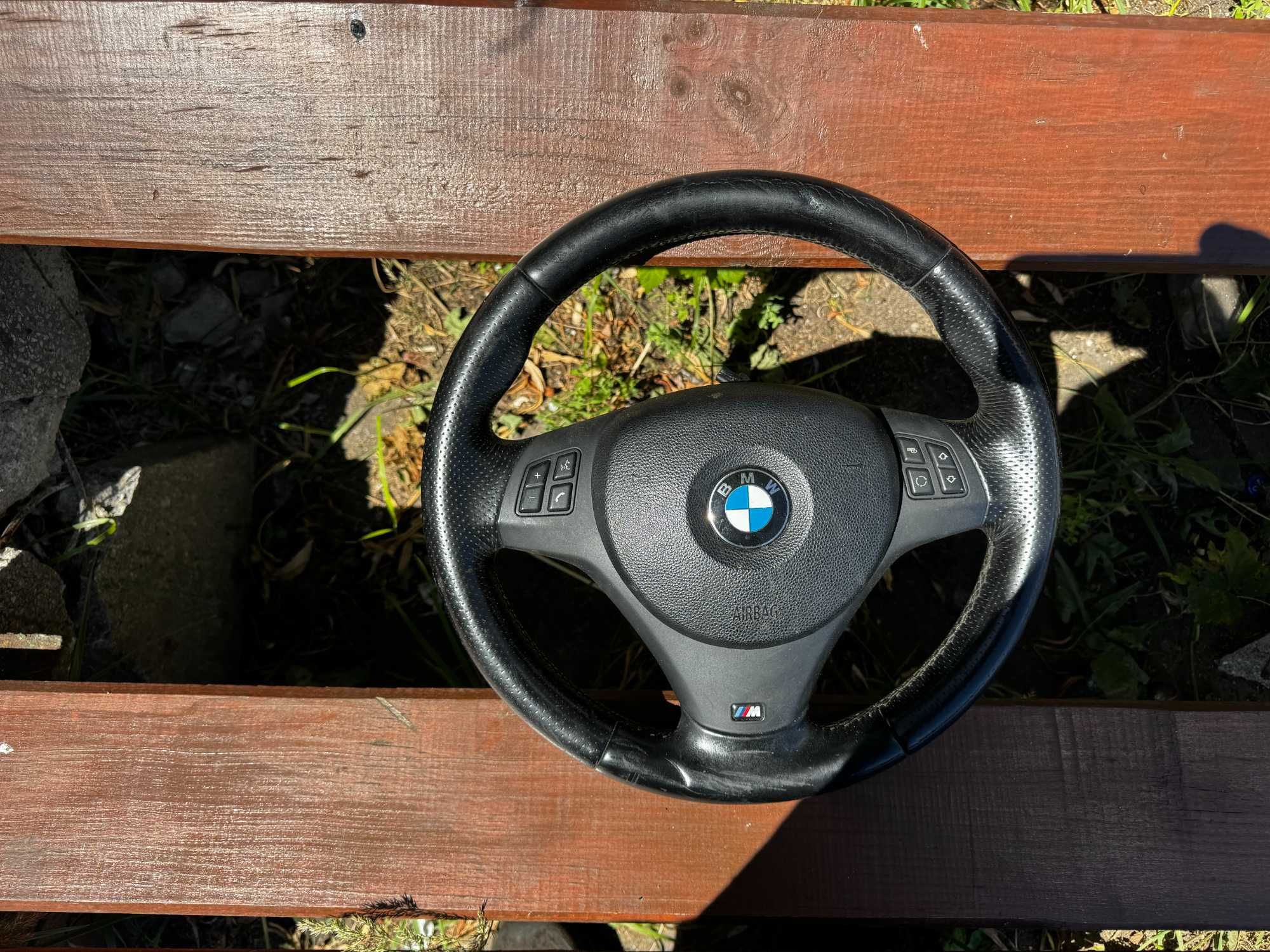 kierownica skóra e90 e87 mpakiet m