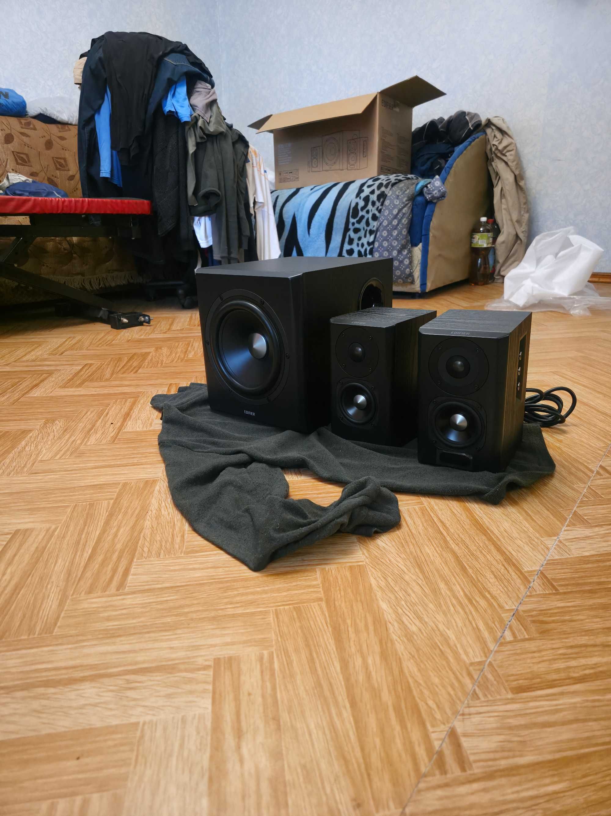 Мультимедийная акустика Edifier S351DB Black