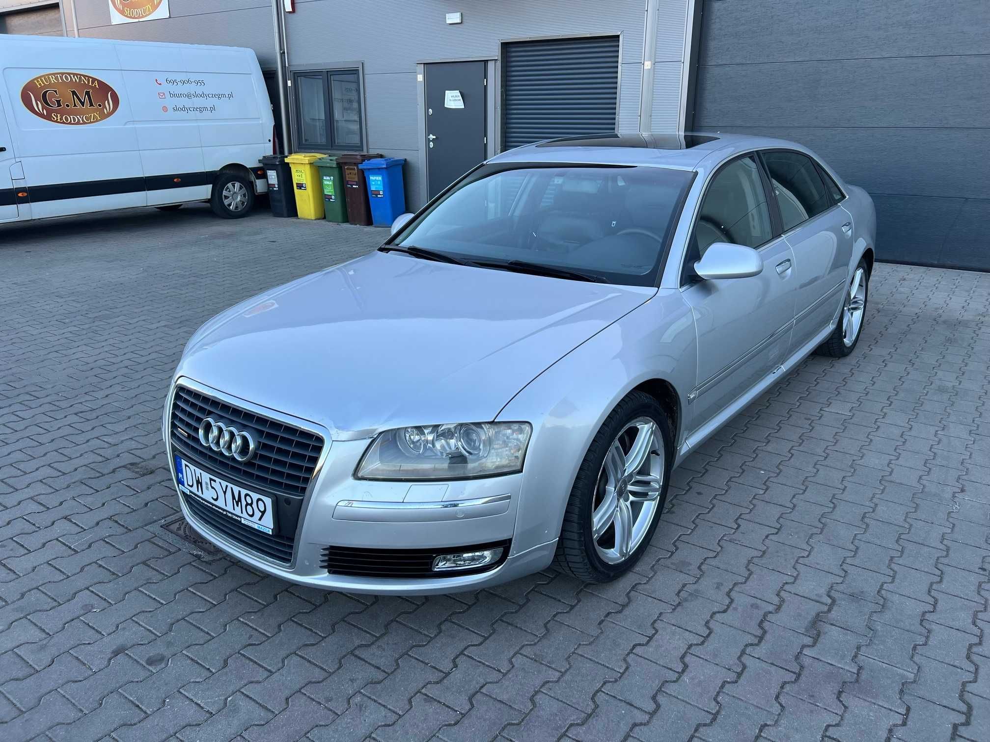 Audi A8 A8L Long D3 4.2 MPI LPG Masaże Nowa Butla Wentyle