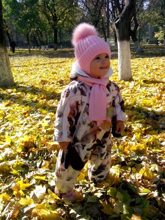 Комбинезон-трансформер зимний девочке пилгуни PILGUNI от 0 до 2лет