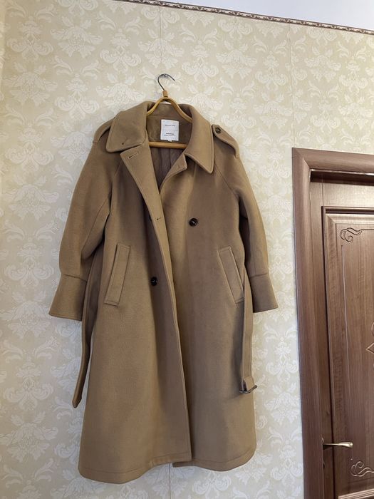 Довге пальто Huchujing тепле