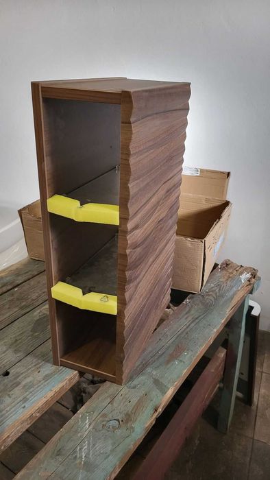 Szafka łazienkowa Wisząca Cobe 60,4cmx35,4cmx18cm orzech