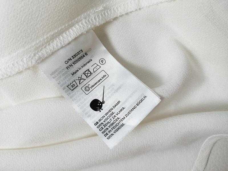 Новая белая классическая рубашка с длинным рукавом monki