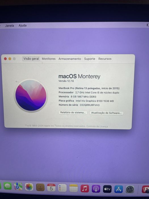 MacBook Pro Apple Prata