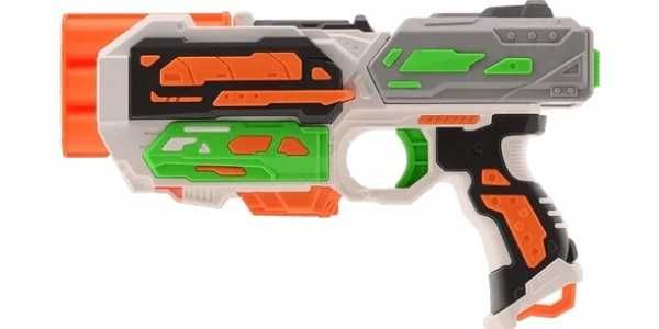 Pistolet na strzałki piankowe Wyrzutnia BROŃ zabawka dla dzieci 31014