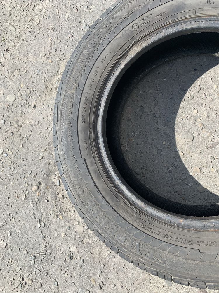 Шини 205/65 R15C Semperit 7,8-6,8 мм 205 65 15С