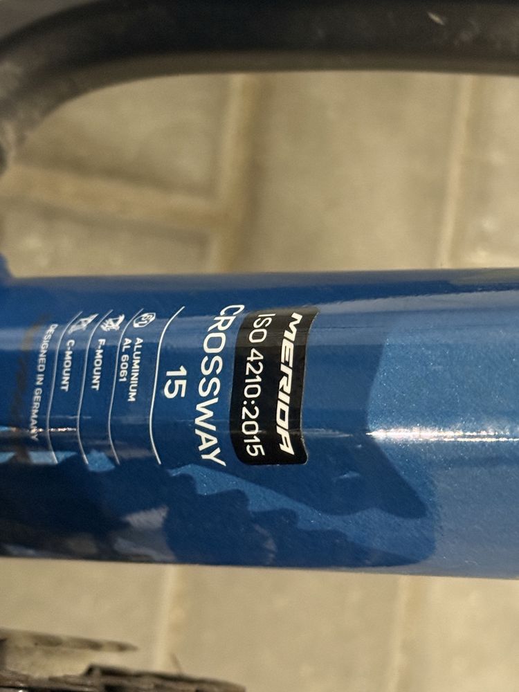 Merida Crossway 15 Męski M/L Shimano Hydraulika 800km przebiegu