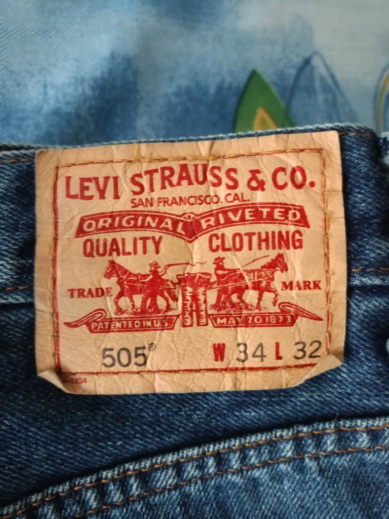 Spodnie męskie Levis Strauss  34/32