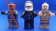 Lego minifigurki z zestawu Spider - Man 4854