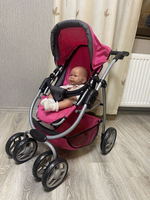 Лялька Antonio Juan Іспанія ОРИГІНАЛ. Коляска, речі, кроватка.