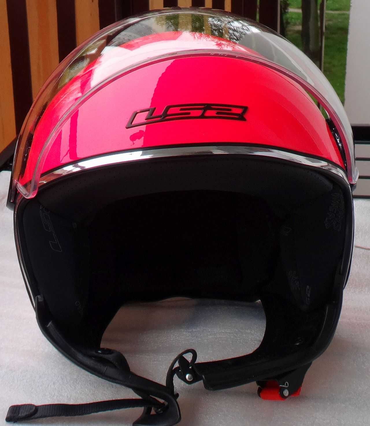 Kask motocyklowy JET LS2 SPHERE LUX PINK nie shark shoei nolan hjc agv