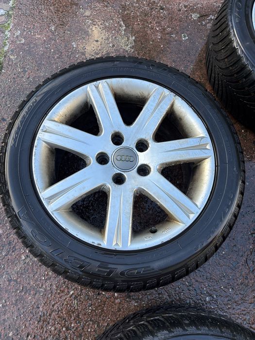 4 felgi ORYGINALNE Z A4 | PIERWSZY MONTAZ | rozstaw śrub 5×112