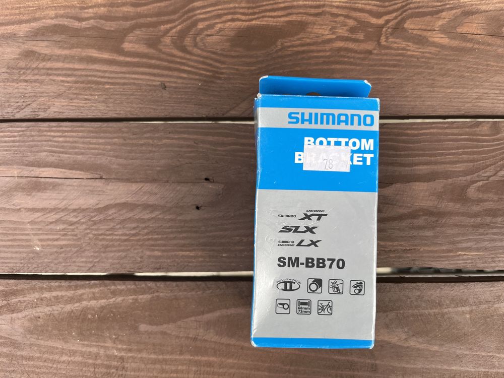 Suport rowerowy Shimano Deore XT / SLX SM-BB70 Hollowtech II