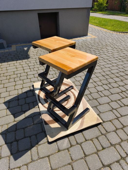 Stolik kawowy hokery loft i inne