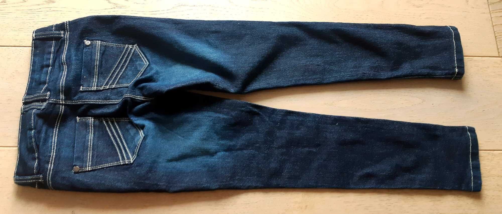 spodnie jeansowe dla dziewczynki 7 8 lat 128  PEPPERTS jak nowe
