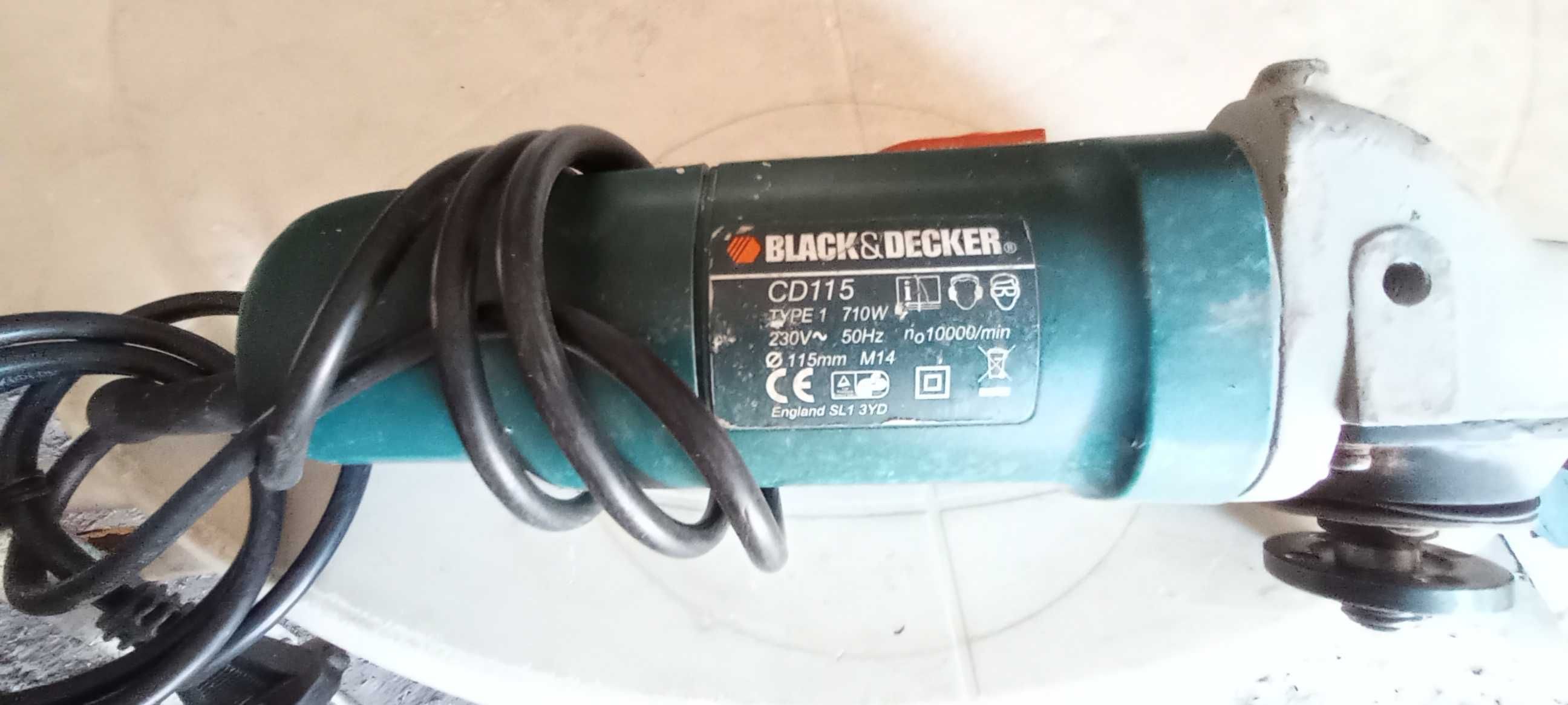 Szlifierka kątowa Black&Decker