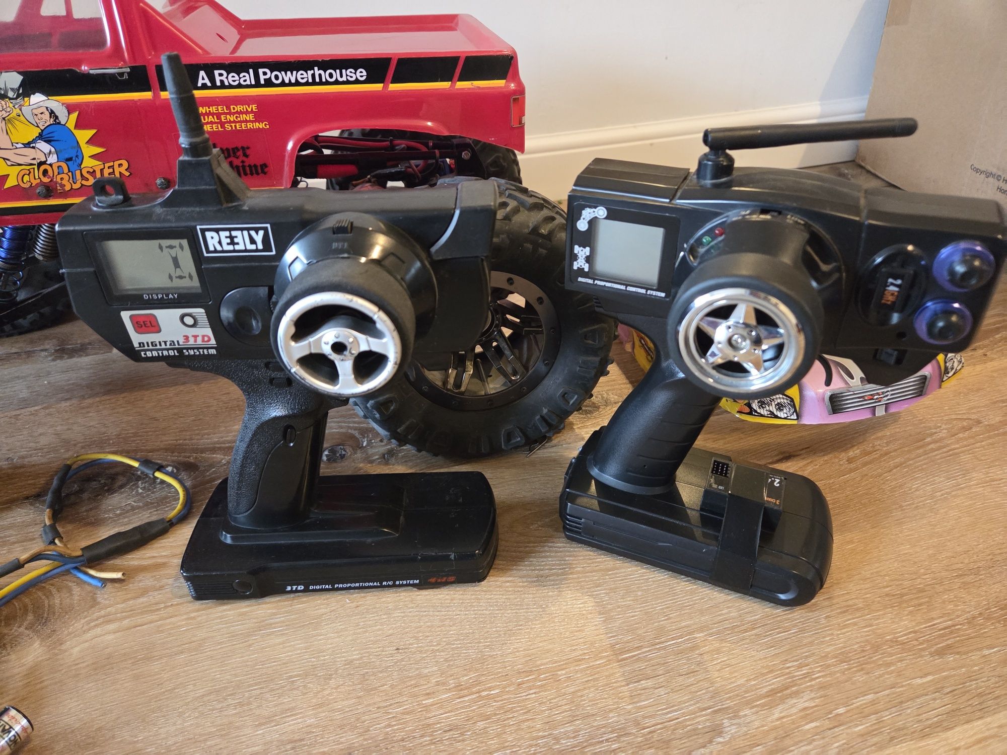 Model zdalnie sterowany Trial RC CRAWLER Clodbuster w stylu Bully  MOA