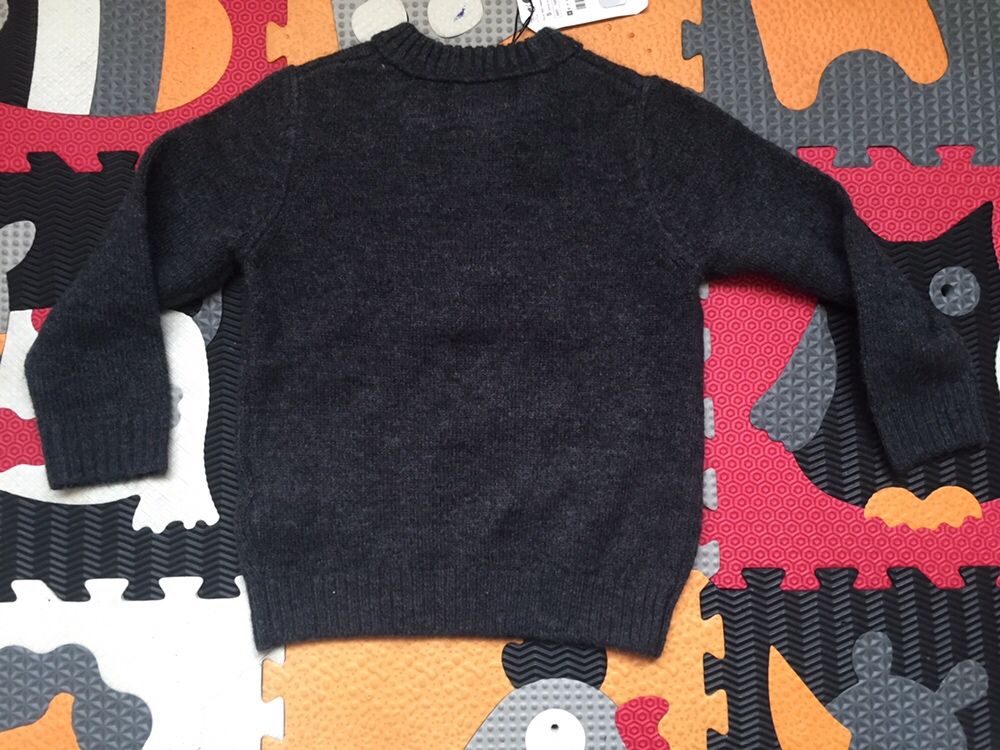 Zara nowy sweter sweterek 110cm trupia czaszka legi