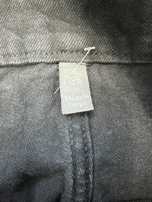 Ogrodniczki Vintage Jeans Black Made In Egypt
