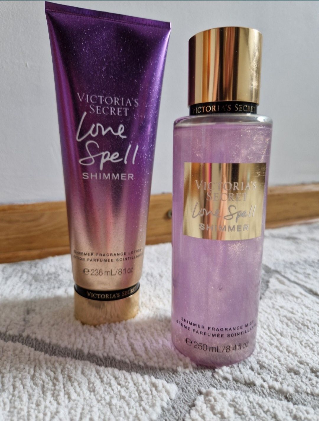 NOWY ORYGINALNY ZESTAW mgiełka+balsam do ciała Victoria's Secret