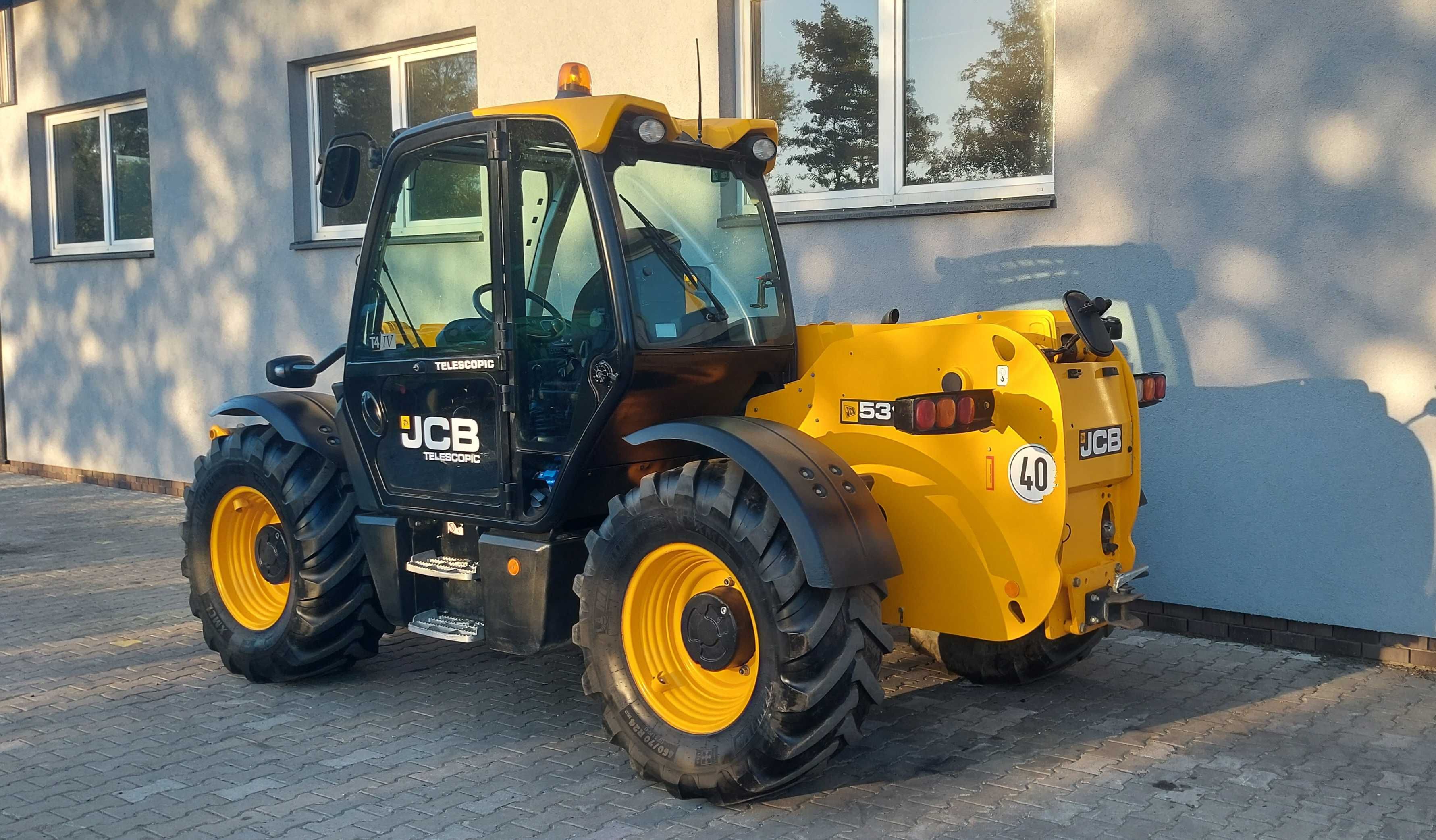 JCB 531-70 AGRI SUPER 3128h Oryginał 130KM 40KM/H Ładowarka Teleskopow