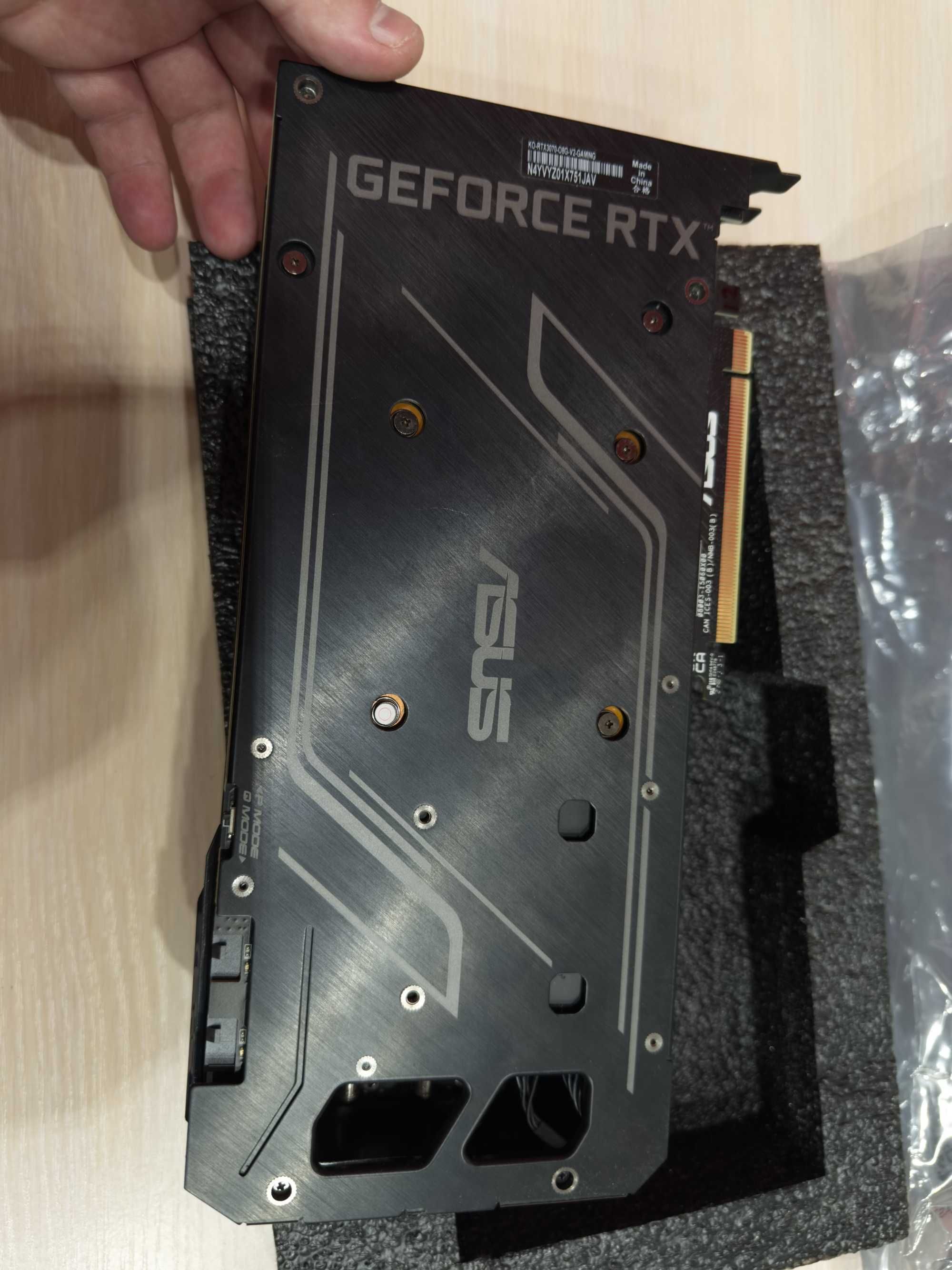 Видеокарта ASUS RTX3070 KO 8G V2 GAMING