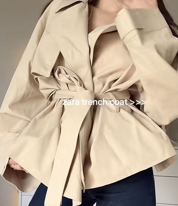 тренч зара , Zara trench coat