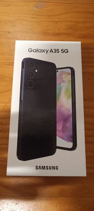 Samsung Galaxy A35 5G, duplo, 128 GB, 6 GB Ram, Awesome Navy, Novo