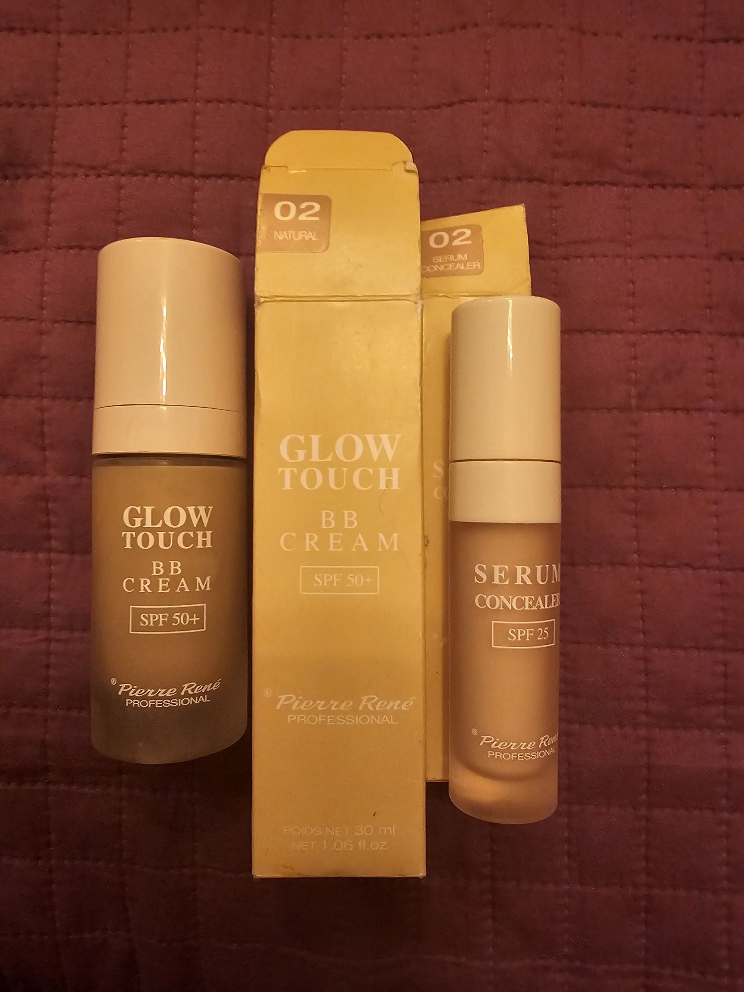 Pierre Rene glow touch krem bb i serum korektor