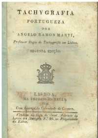6427 - Tachygrafia Portugueza por Angelo Ramon Marti