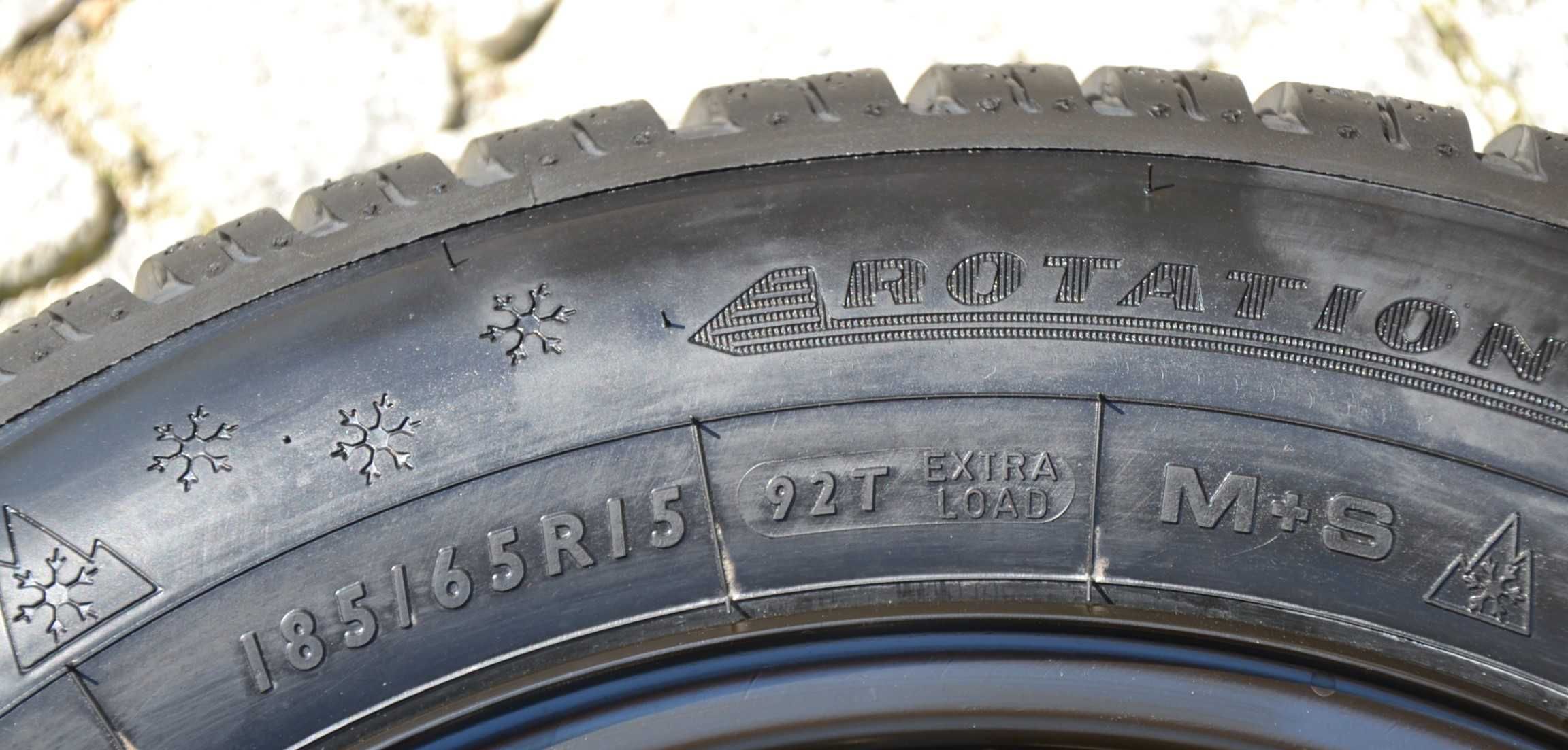 185/65R15 Dunlop SP Winter Response 2 92T XL Zima  Nowe