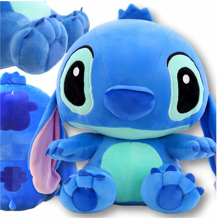 Maskotka Niebieski Stich Miś Zabawka Pluszowa Stitch 45 cm Bajka Sticz