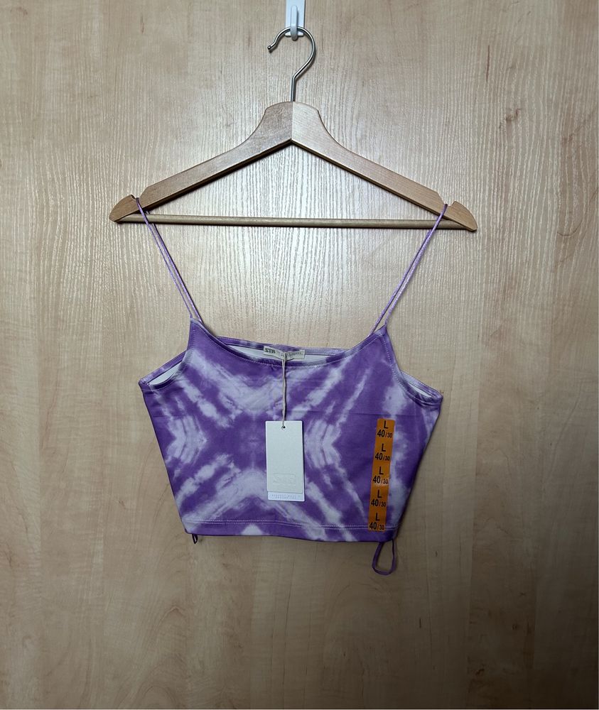 Crop Top Tie Dye Stradivarius