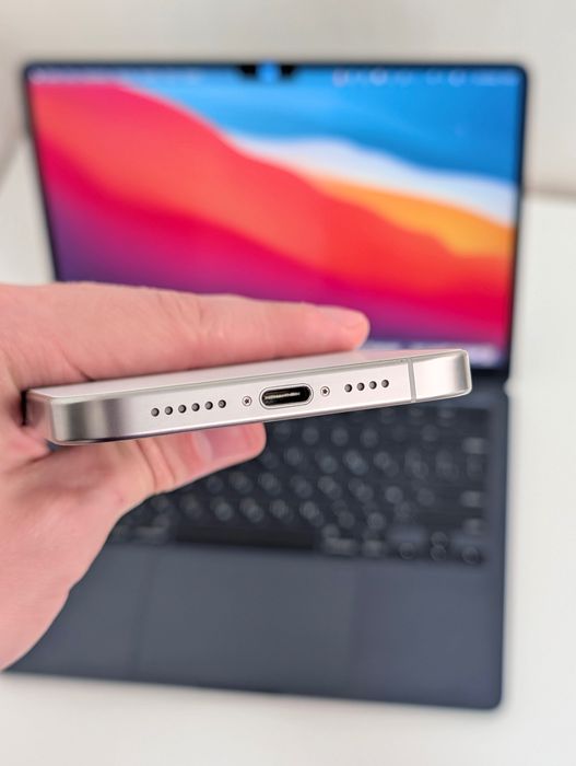 iPhone 15 Pro Max 256Gb White Titanium | Айфон 15 Про Макс Неверлок