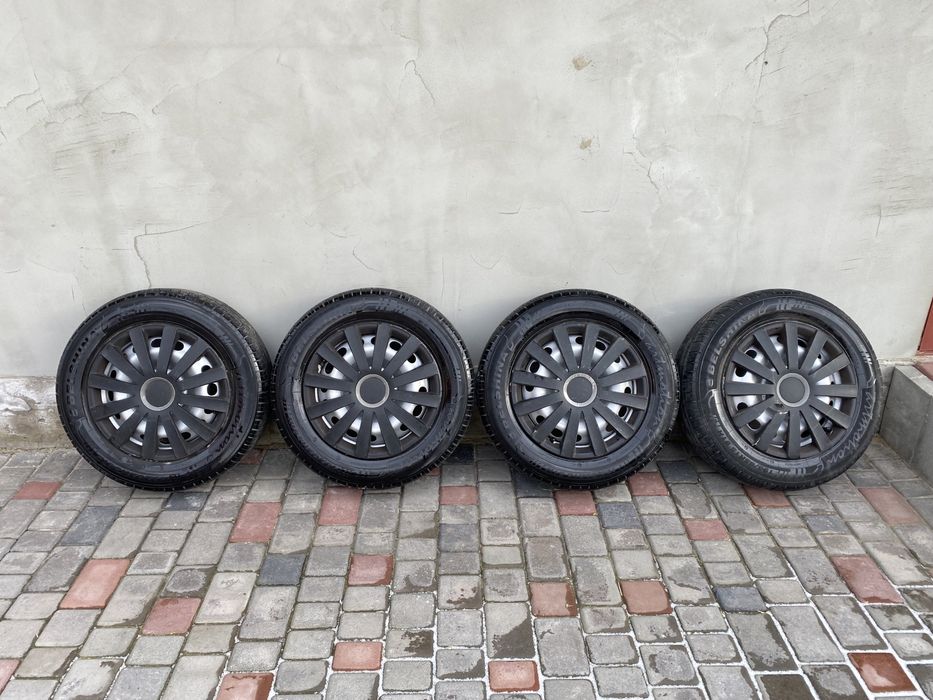 Штамповані колеса з резиною r15 5/112