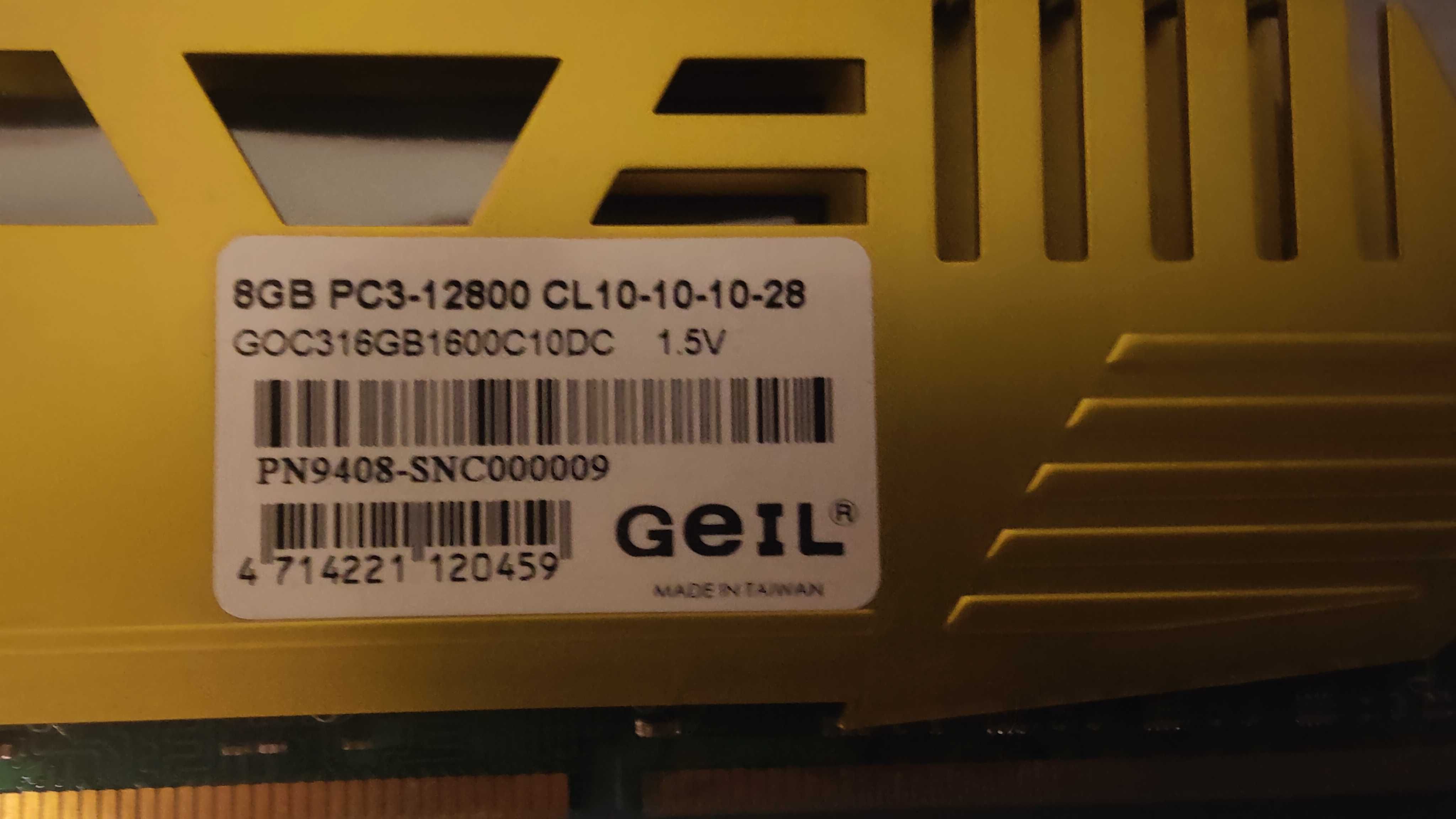 GeIL EVO CORSA Series 16GB (2 x 8GB) DDR3 1600
