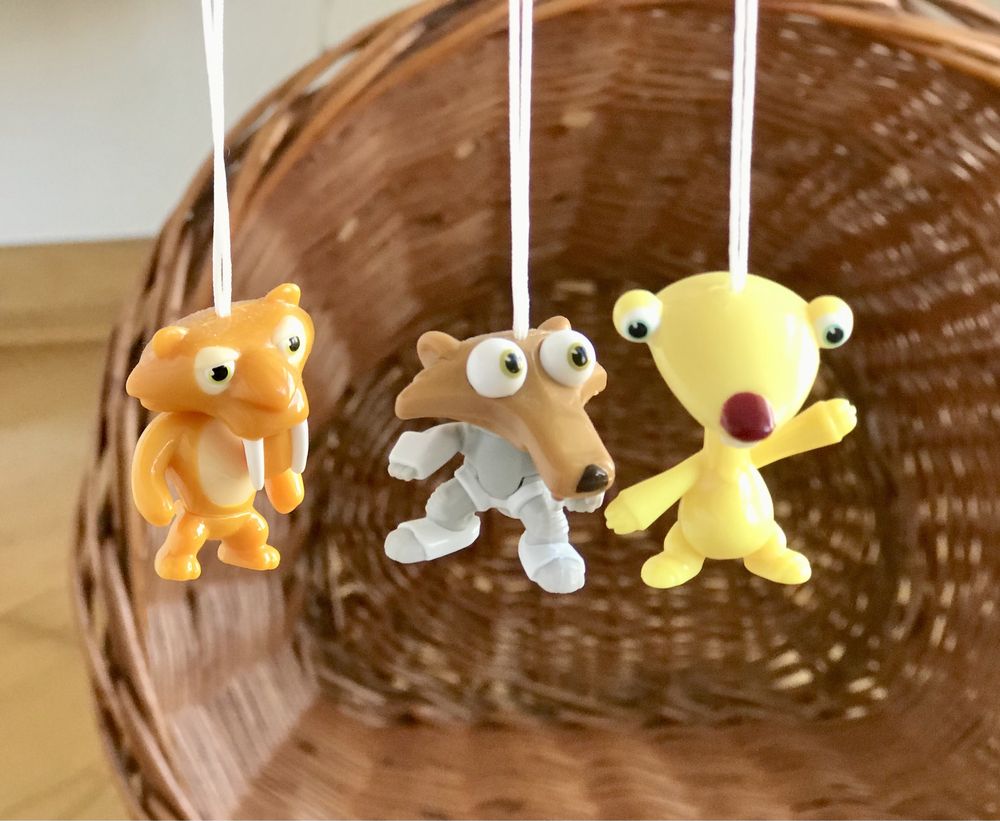 Epoka lodowcowa figurki zawieszki
