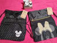 Nowy plecak worek , kubek Mickey Mouse