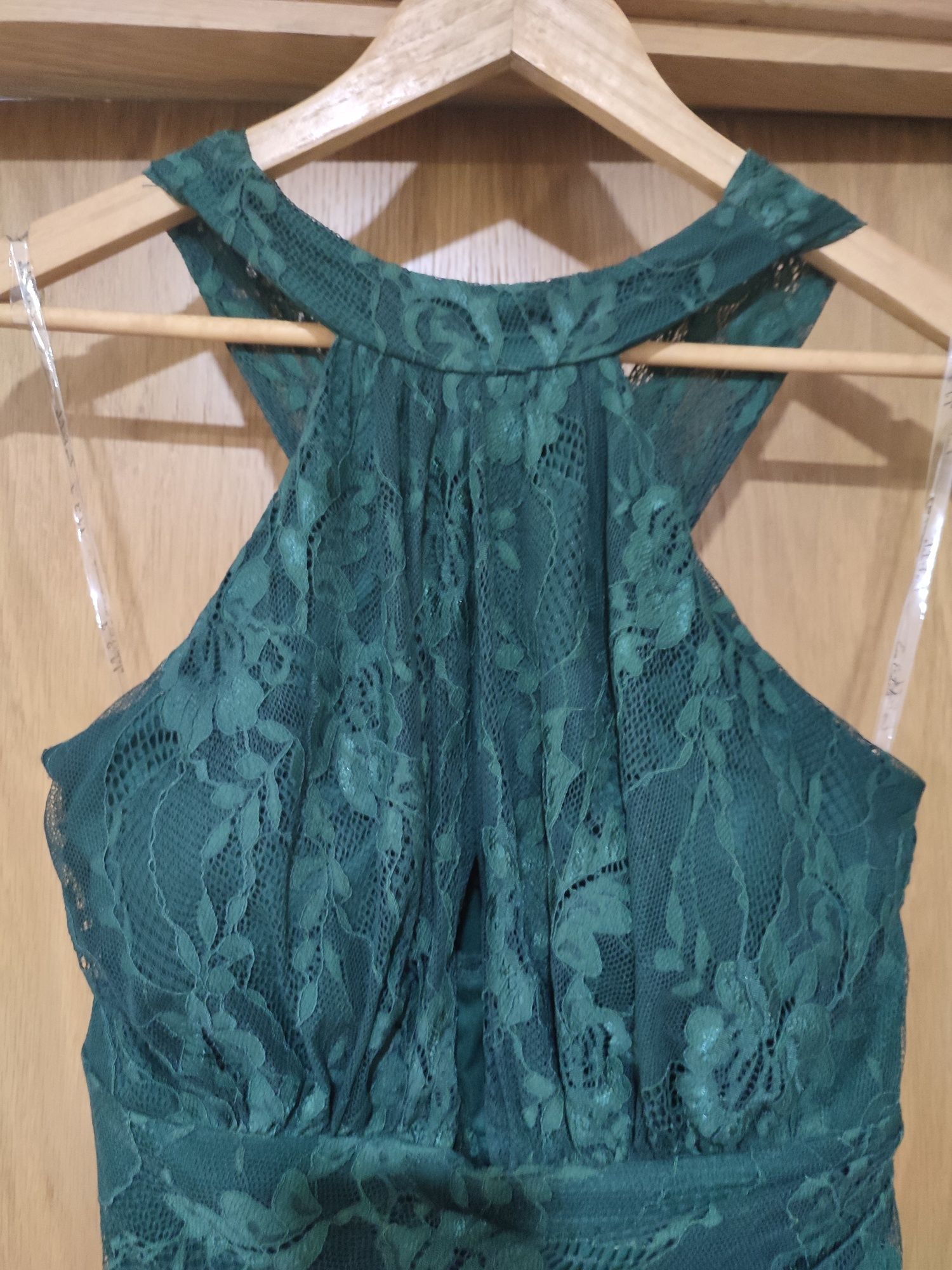 Vestido cerimónia/festa verde