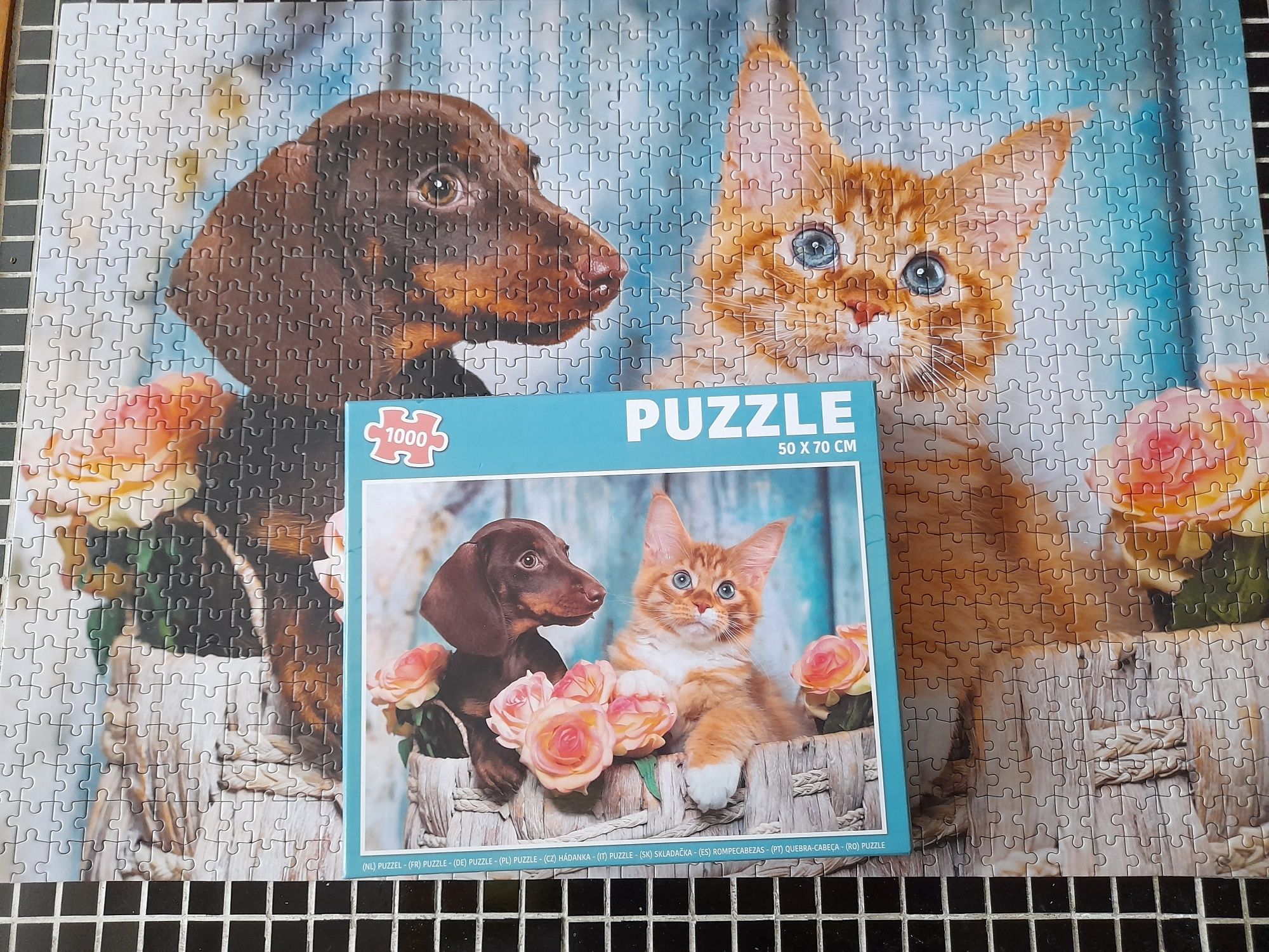 Puzzle 1000 elementów