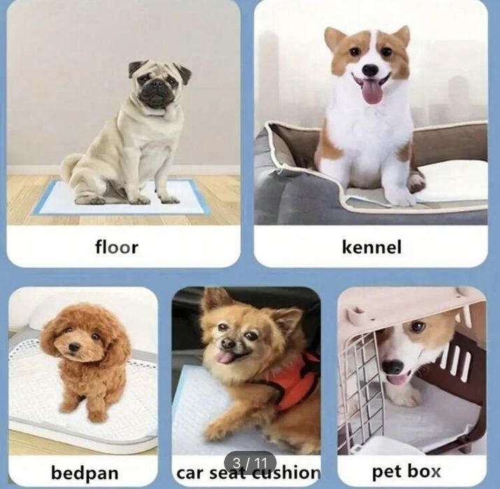 Maty higieniczne dla psa, kota i innych zwierząt 10 szt.