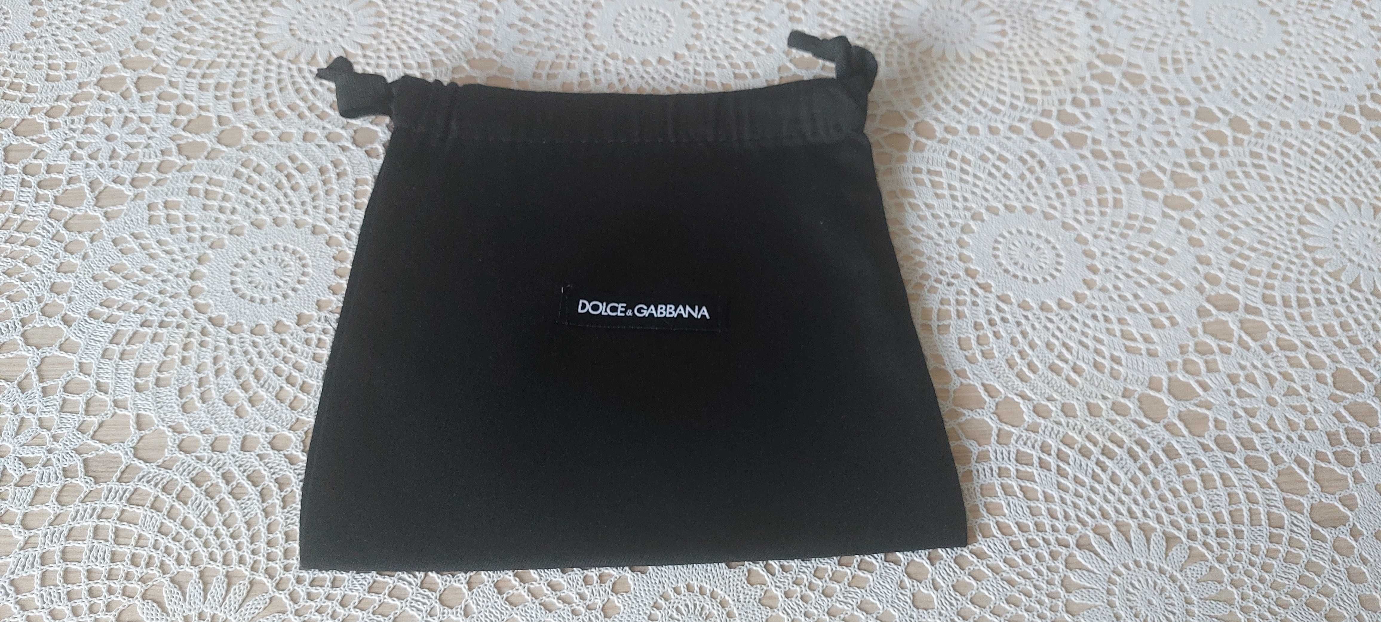 Woreczek Dolce&Gabbana - 20 cmx20 cm- oryginalny, czarny