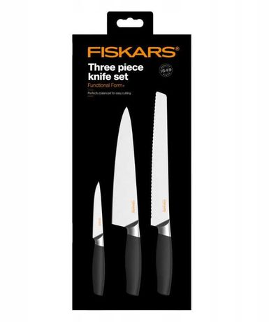 Fiskars Zestaw 3 noży Functional Form+