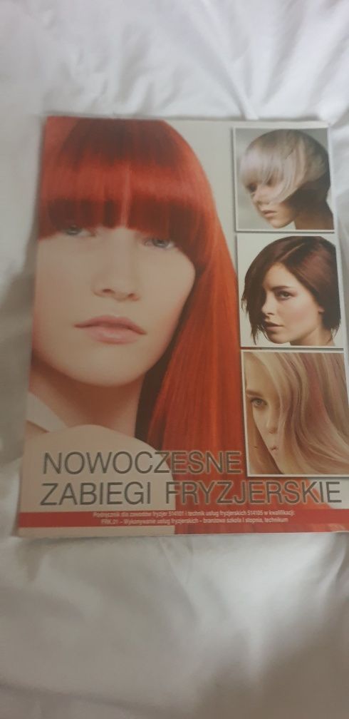 książka do technik  fryzjerskich